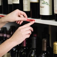 Dymo 40917 D1 9mm x 7m Black on Red Tape thumbnail 6