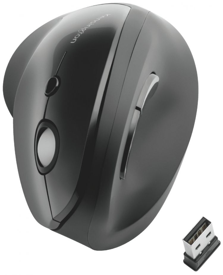 Kensington K75501EU Pro Fit Ergo Vertical Wireless Mouse - Image 2