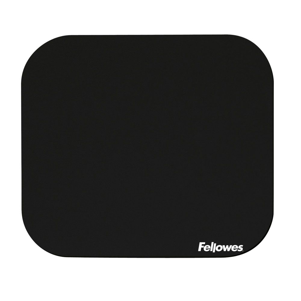 Fellowes+Premium+Mouse+Pad+-+Black+Pack+of+6