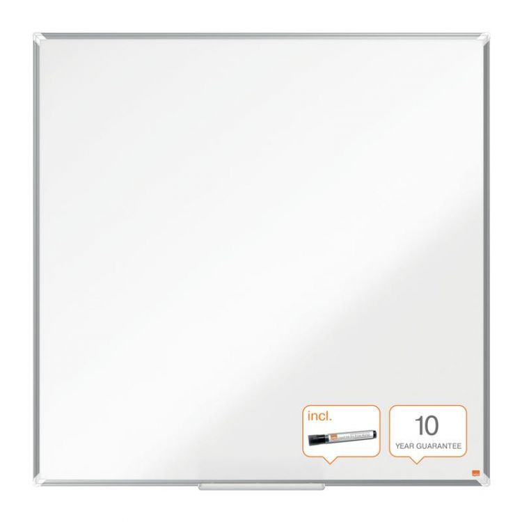 Nobo 1915168 Premium Plus Melamine Whiteboard 1200x1200mm - Image 4