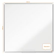 Nobo 1915168 Premium Plus Melamine Whiteboard 1200x1200mm thumbnail 2