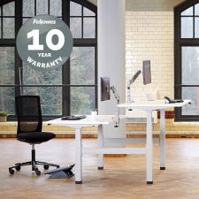 Fellowes Desktop White - 1800mm thumbnail 5