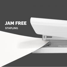 Fellowes LX820 20 Sheet Full Strip Stapler - White thumbnail 2