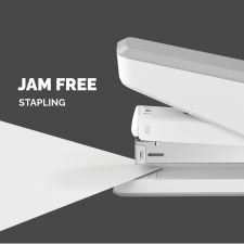 Fellowes LX850 25 Sheet Full Strip Easy Press Stapler - White thumbnail 2