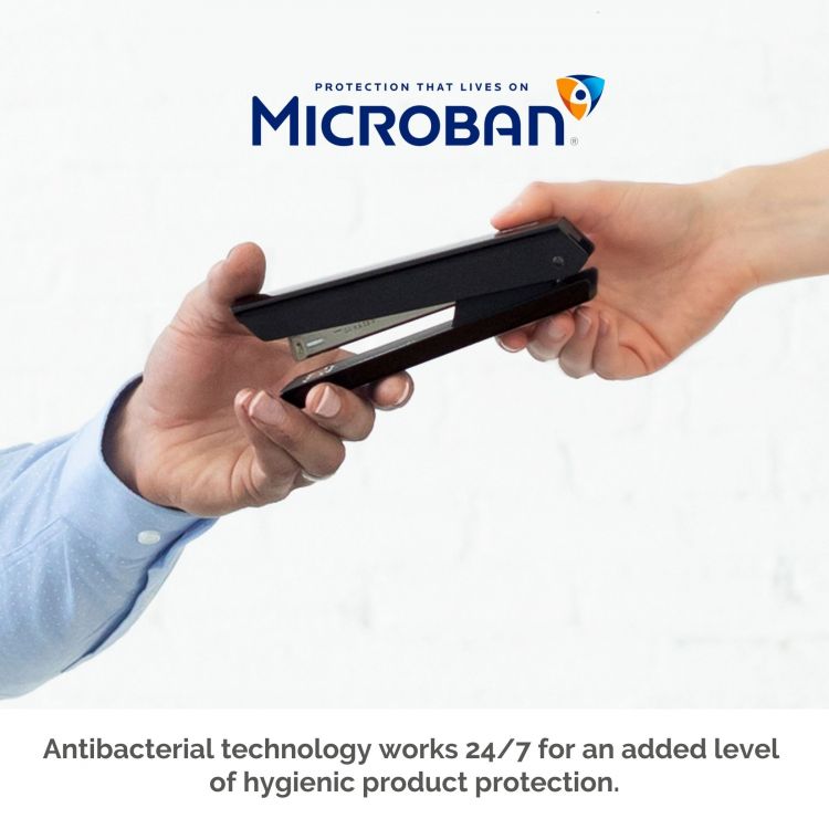 Fellowes LX820 20 Sheet Full Strip Stapler - Black - Image 4