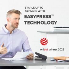 Fellowes LX850 25 Sheet Full Strip Easy Press Stapler - Black thumbnail 6