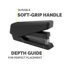 Fellowes LX850 25 Sheet Full Strip Easy Press Stapler - Black thumbnail 2