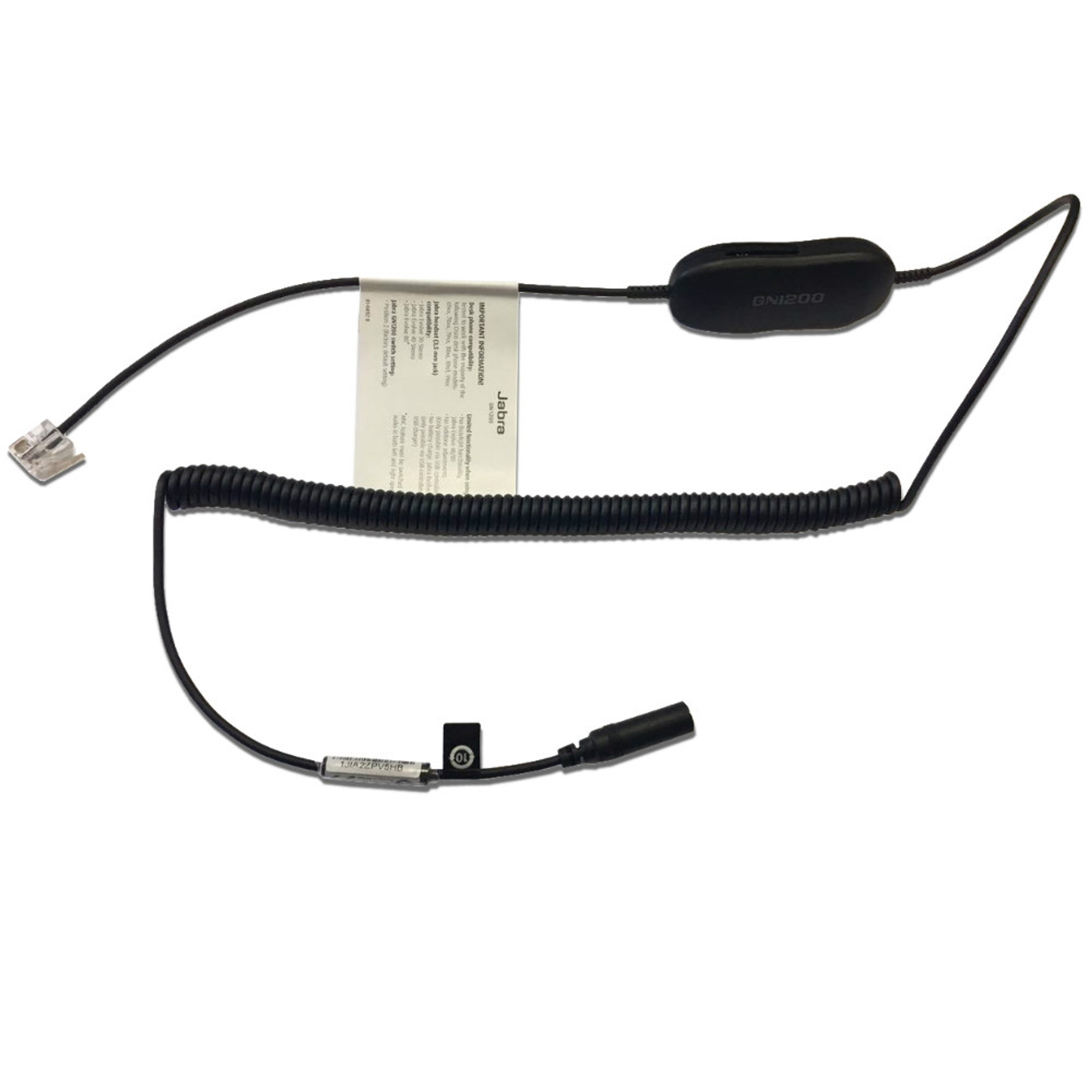 Jabra GN1200 Smart Cord with 3.5 mm Jack to RJ9 modular plug