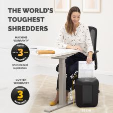 Fellowes Powershred LX41 Mini Cut Shredder thumbnail 7