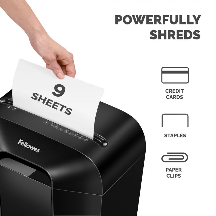 Fellowes Powershred LX50 Cross Cut Shredder - Image 3