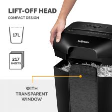 Fellowes Powershred LX50 Cross Cut Shredder thumbnail 5