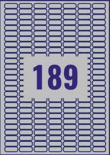 Avery L6008-20 Resistant Labels 20 sheets - 189 Labels per Sheet thumbnail 2