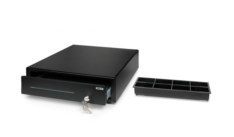 Safescan LD-3336 Low Duty Cash Drawer with 8 Coin and 3 Note Trays - Image 3