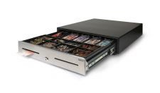 Safescan HD-4646S Heavy Duty Cash Drawer with 8 Coin and 4 Note Trays thumbnail 6