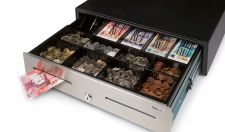 Safescan HD-4646S Heavy Duty Cash Drawer with 8 Coin and 4 Note Trays thumbnail 7