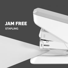 Fellowes LX860 Easy-Press Stapler 40-Sheets Half-Strip White thumbnail 2