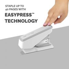 Fellowes LX860 Easy-Press Stapler 40-Sheets Half-Strip White thumbnail 6