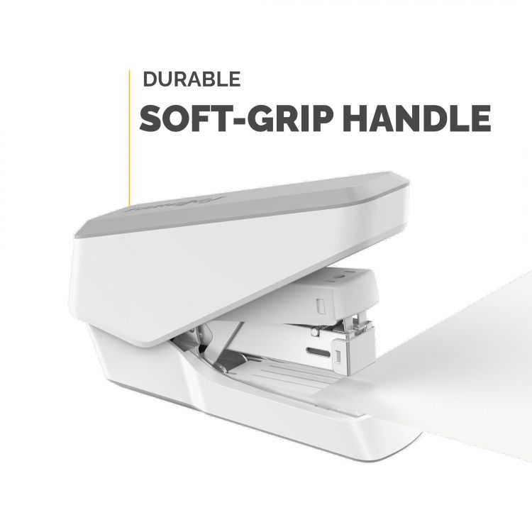 Fellowes LX860 Easy-Press Stapler 40-Sheets Half-Strip White - Image 4