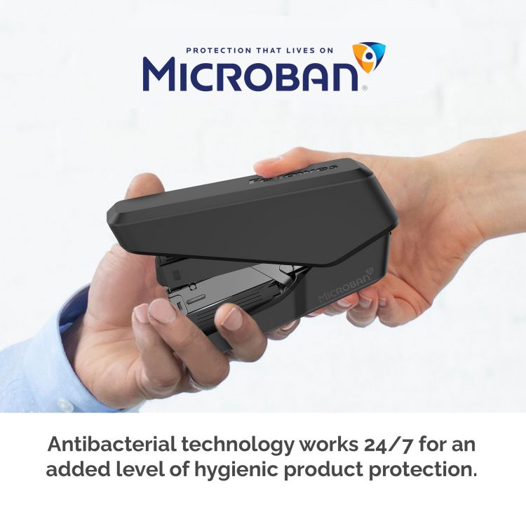 Fellowes LX860 Easy-Press Stapler 40-Sheets Half-Strip Black - Image 7