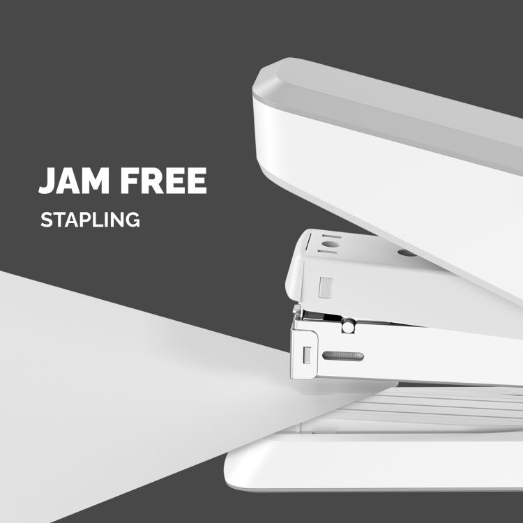 Fellowes LX870 Easy-Press Stapler 40-Sheets, Full-Strip White - Image 5