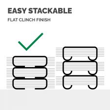 Fellowes LX870 Easy-Press Stapler 40-Sheets, Full-Strip Black thumbnail 2