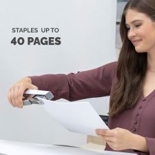 Fellowes LX890 Stapling Pliers 40-Sheets White thumbnail 7