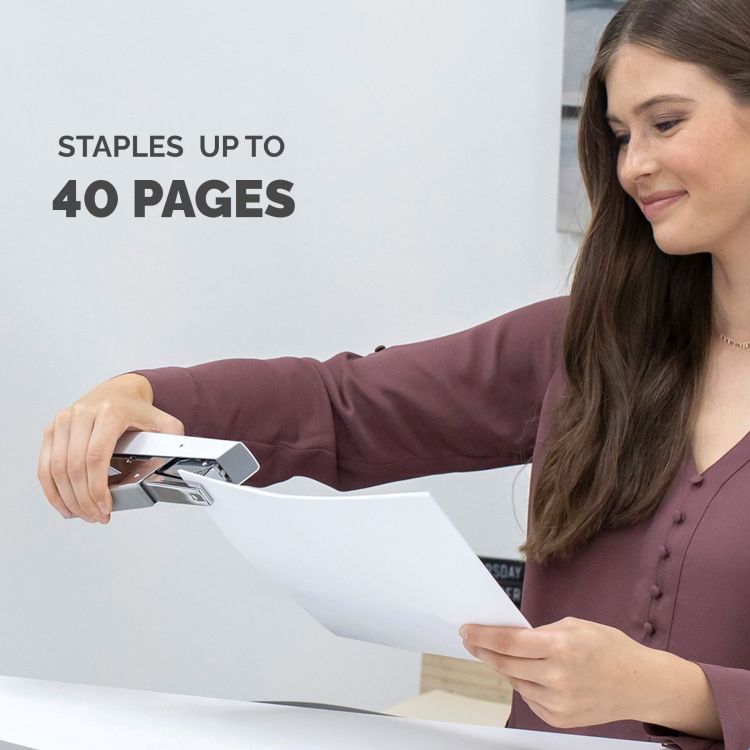 Fellowes LX890 Stapling Pliers 40-Sheets White - Image 7