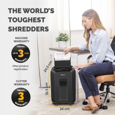 Fellowes AutoMax 80M Mini-Cut Hybrid Shredder thumbnail 9