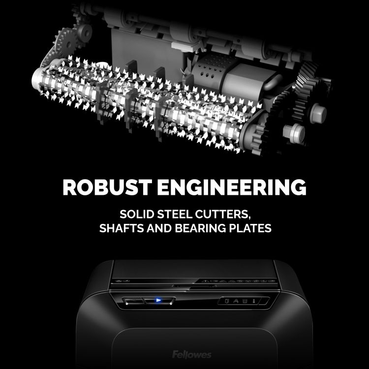 Fellowes AutoMax 80M Mini-Cut Hybrid Shredder - Image 7