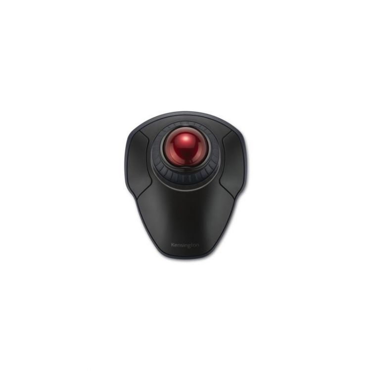 Kensington K70992WW Black Orbit Wireless Trackball with Scroll Ring - Image 1