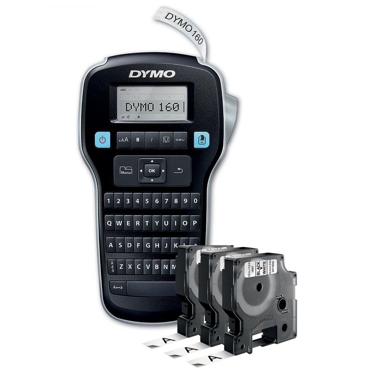 Dymo Labelmanager 160 Label Maker Value Pack - Image 1