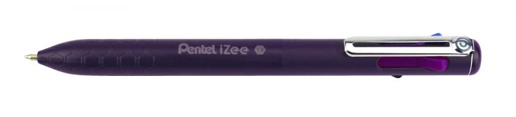 Pentel IZEE 12 Pack 4 Colour Ballpoint Pen Education 1.0mm Tip - Image 1