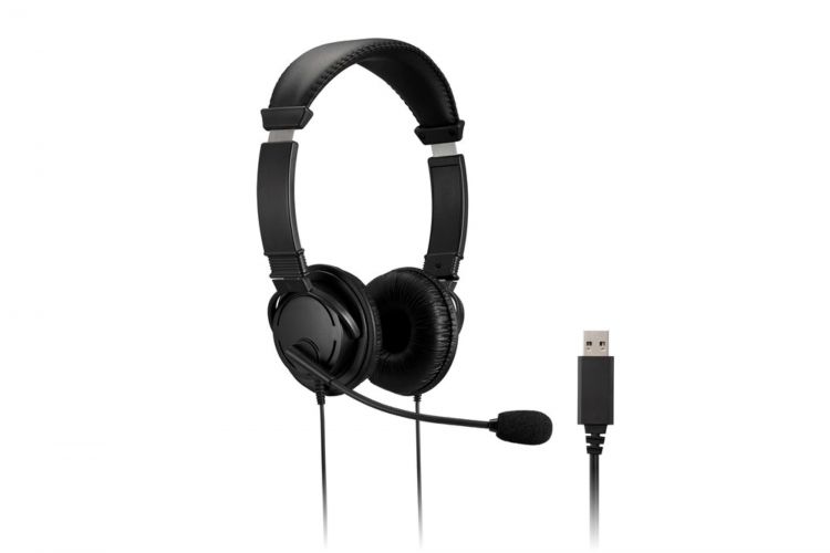 Kensington K33065WW USB-A Classic Stereo Headset with Mic and Volume Control - Image 3