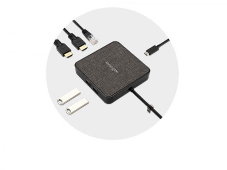 Kensington K32850WW MD120U4 USB4 Portable Docking Station - Image 2
