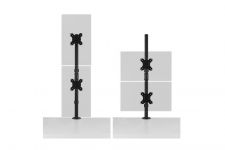 Kensington K53802WW Vertical Stacking Dual Monitor Arm thumbnail 3