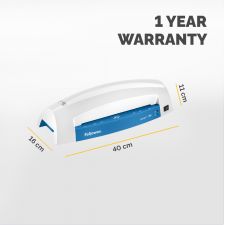 Fellowes Lunar+ A4 Blue Laminator thumbnail 2