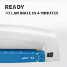 Fellowes Lunar+ A3 Blue Laminator thumbnail 3