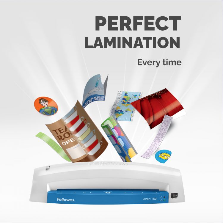 Fellowes Lunar+ A3 Blue Laminator - Image 4