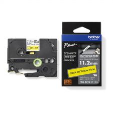 Brother HSE-631E 11.2mm Black on Yellow Heat Shrink Tube thumbnail 2