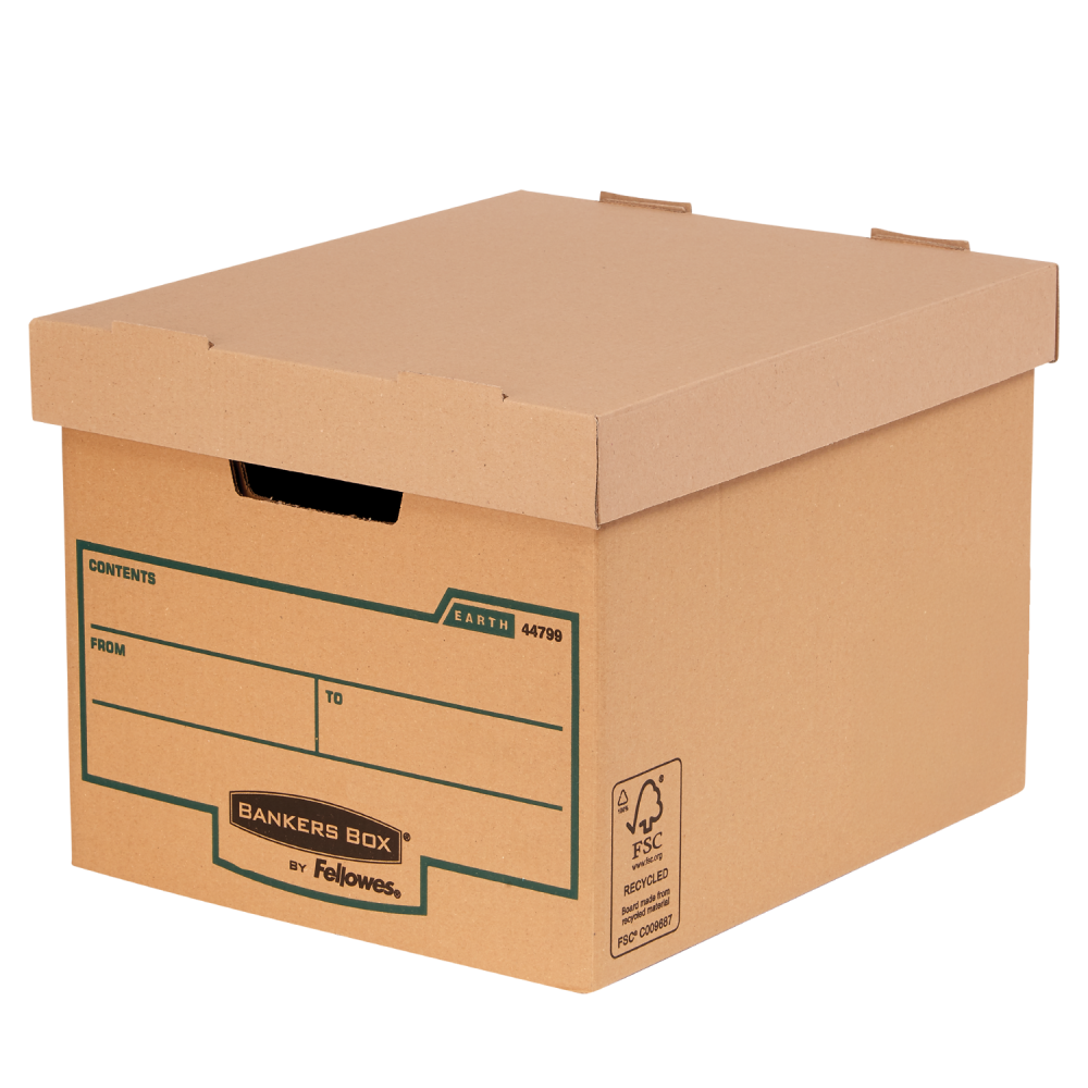Bankers Box 4470601 Earth Standard Storage Box Pack of 10