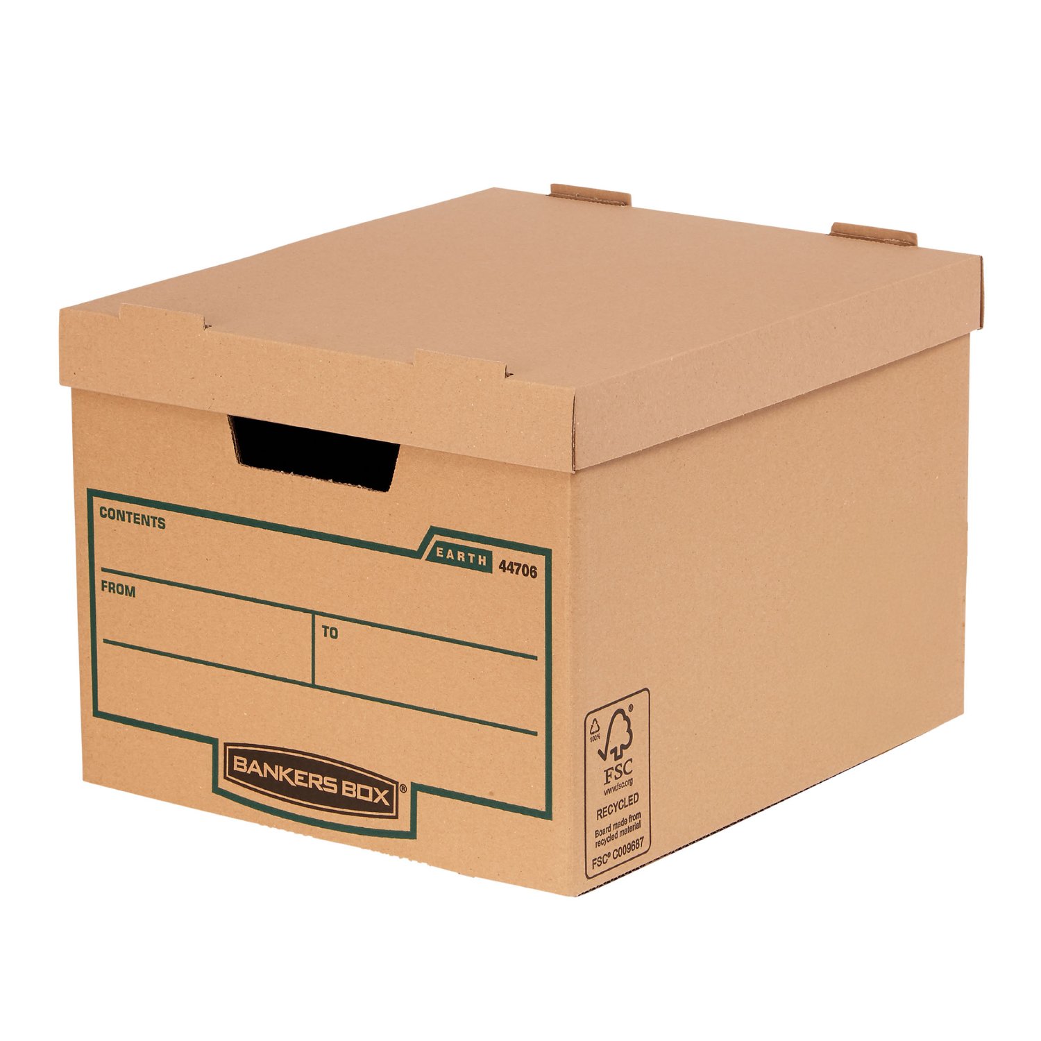 Bankers Box 4479901 Earth Heavy Duty Box Pack of 10