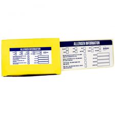 Avery Food Allergen Labels 300 Pre-printedLabels per Pack thumbnail 2