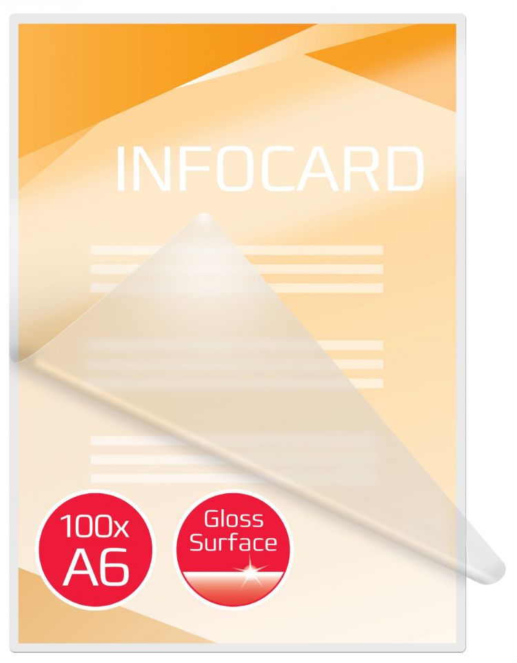 GBC IB585067 A6 Gloss Document Pouch 80 micron 100Pk - Image 6