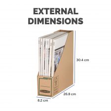Bankers Box Earth Series A4 Magazine File Pack of 20 thumbnail 5