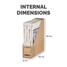 Bankers Box Earth Series A4 Magazine File Pack of 20 thumbnail 4