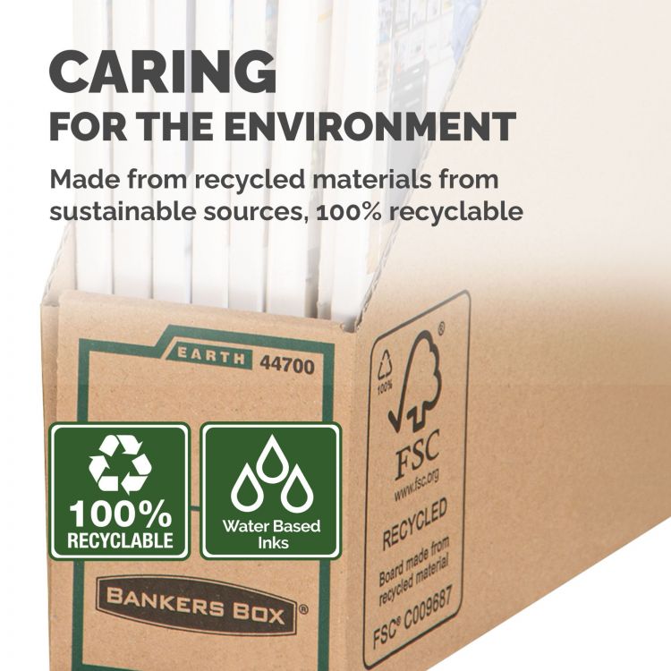 Bankers Box Earth Series A4 Magazine File Pack of 20 - Image 3