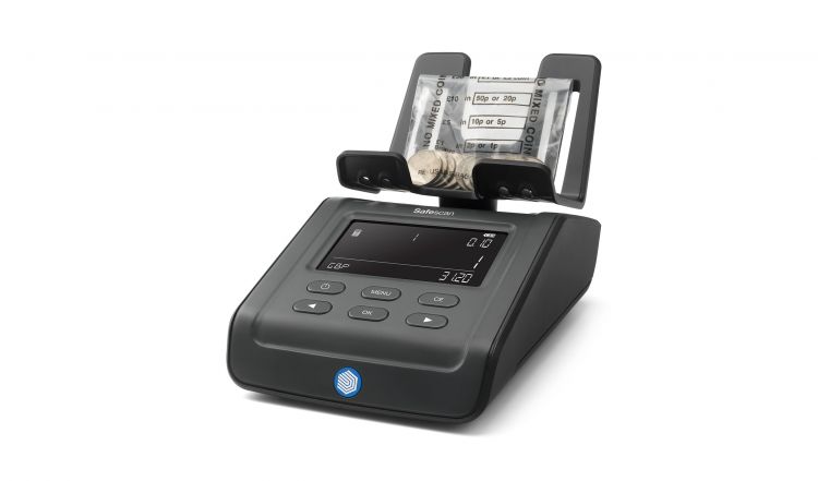 Safescan 6175 Money Counting Scale for Coins and Notes - Black - Image 2