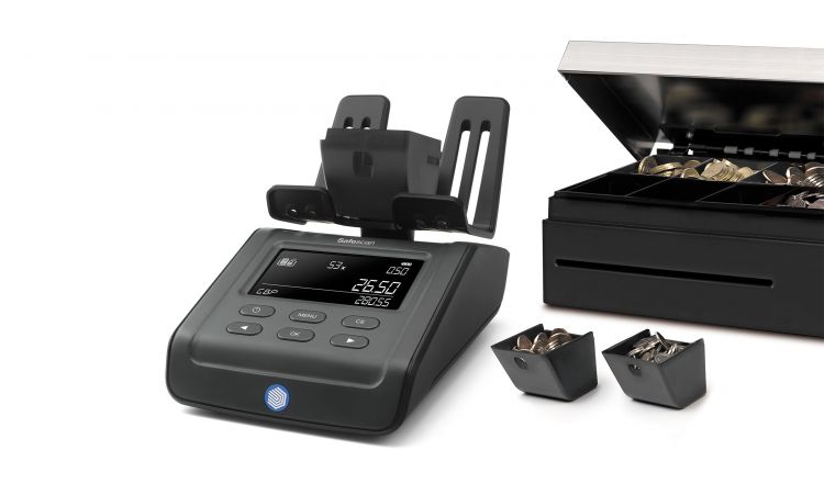 Safescan 6175 Money Counting Scale for Coins and Notes - Black - Image 7