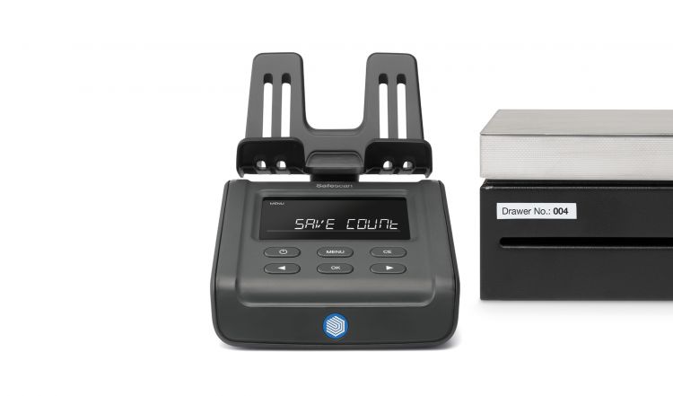Safescan 6175 Money Counting Scale for Coins and Notes - Black - Image 3