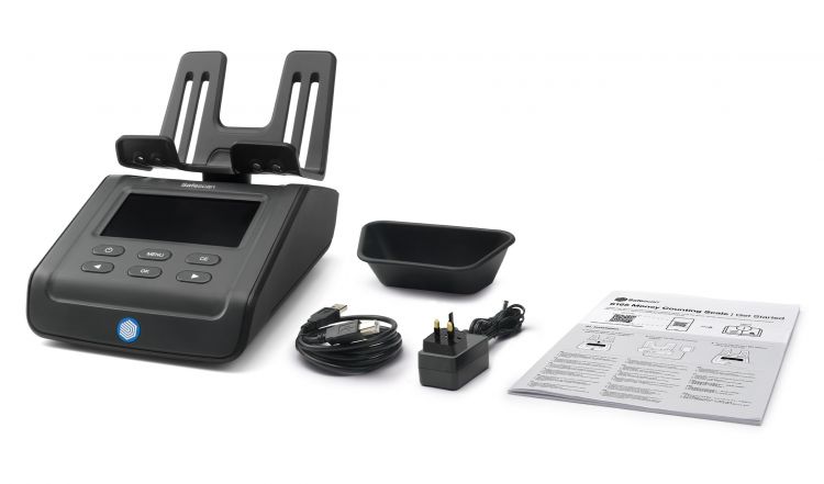 Safescan 6175 Money Counting Scale for Coins and Notes - Black - Image 5